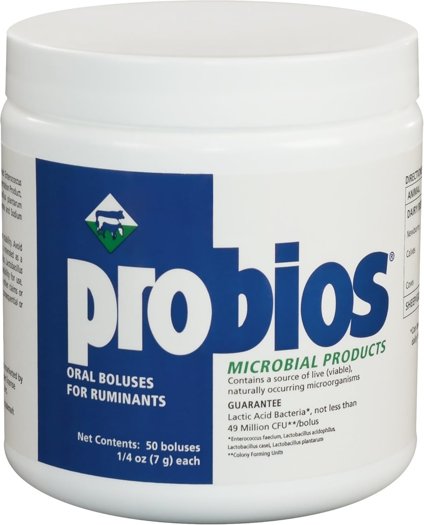Probios oralne boluse za prežvekovalce, 1/4-ounce