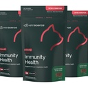 VetriScience Lysine Immunity Health Chews, 250 mg Lysine Plus Imunski dodatek za mačke in mucke z alergijami, Sneesing, Runny Nose in Watery oči, Chicken, 3 Pack
