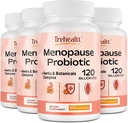 Menopavza dopolnila za ženske, 120 milijard CFU probiotik, 13-v-1 zelišča in botanični kompleks, za Hormone Menopause, Hot Flashes, nočno potenje, Mood Swingers, spalne motnje, Vegan, 240 Kapsule
