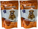 Aloha zdravila - K9 Immuniteta Plus - Močen imunski ojačevalec za pse 30-70 lbs - Certified Organic – Gobe Izboljšana dopolnila - Veterinarsko Priporočeno Doplačilo za zdravje psov - 60 Chews 2 Pack