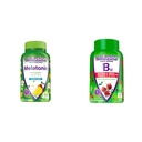 Vitafusion Melatonin 140 Število in vitamin B12 Gummy Vitamini, 90 Grof Cherry Okus za energijo Presnova in Živčevje Podpora