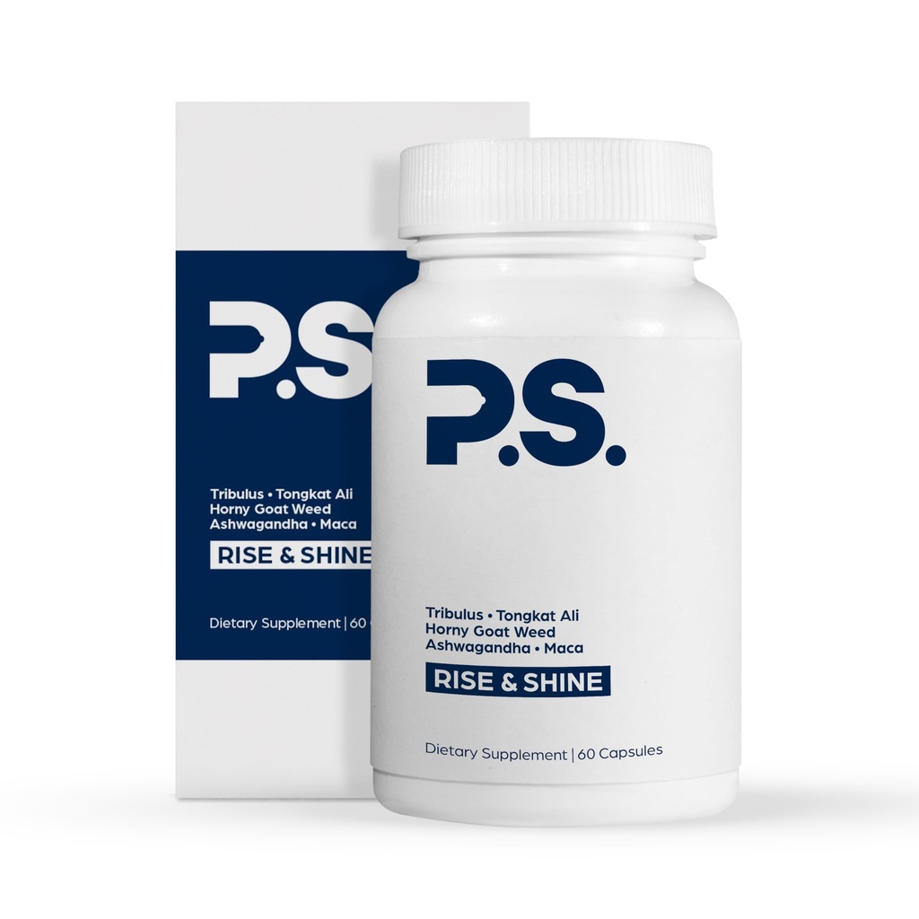 PS naravni testosteron Booster za moške - Premium D3 in cink dopolnila za moške s Tribulus, Horny Kozel plevel, in Tongkat Ali - Test Booster in energijske dodatke (60 kapsul)