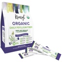 Konsyl Organic Daily Psyllium Fiber Packs - On-The-Go Fiber dodatek v prahu - Priročno, vse-naravni topen Fiber, Gluten-free & Sugar-free, Vegan & Keto - 30 Packets