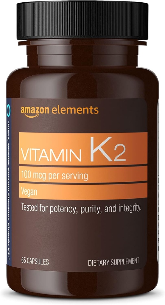 Elementi Vitamin K2 100 μg, 65 kapsul