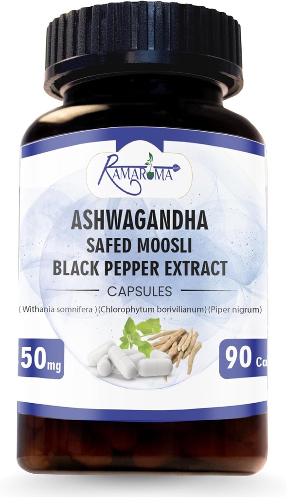 Kapsule Ashwagandha 2.100 mg - 90 Kapsule Ashwagandha Prašek in izvleček korenin.