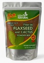 Linaza con Nopal Forte – 8 oz – 100% naravno Laneno seme & Nopal Kaktus Powder – Fiber-Rich Prebavna podpora – Zemeljska mešanica dietna dopolnila – Vegan & Non-GMO