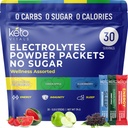 Keto Vitals Elektroliti Powder Packets z energijo, Immuniteta, spanje dodane koristi 