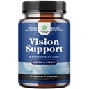 Popolno zdravje oči dopolnilo za odrasle - Lutein 20mg na serviranje oči vitamini za vid suhe oči tlak in zaščita modre svetlobe - dodatek odrasli z beta karoten oči