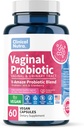 Klinični nutra vaginalni probiotiki za ženske pH ravnovesje, vaginalni Odor nadzor s prebiotiki in Lactobacillus mešanice - ženske zdravje dodatek zdravo vaginalna flora podpora 60 kapsule