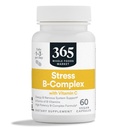 365 by Cela živila trg, Stres B-kompleks z vitaminom C, Energy & živčni sistem podpora, Vegan, 60 kapsul