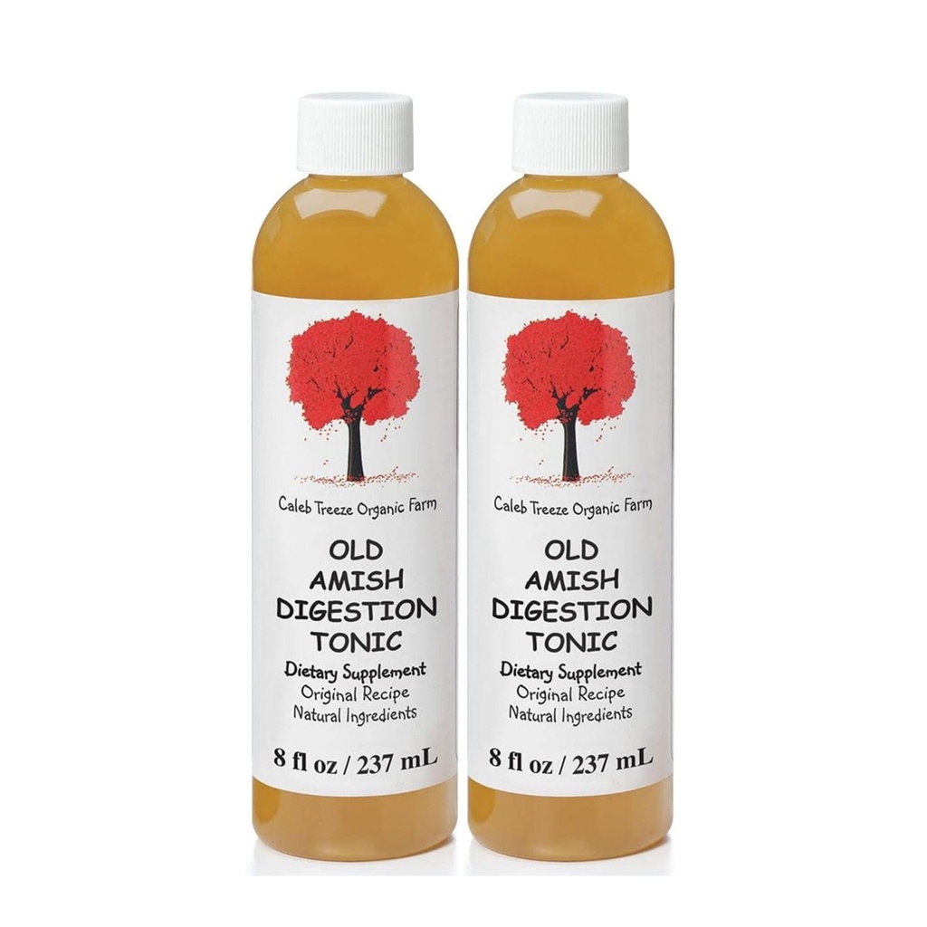 Ekološka kmetija Caleb Treeze ustavi kisli refluks 8oz (paket z 2)