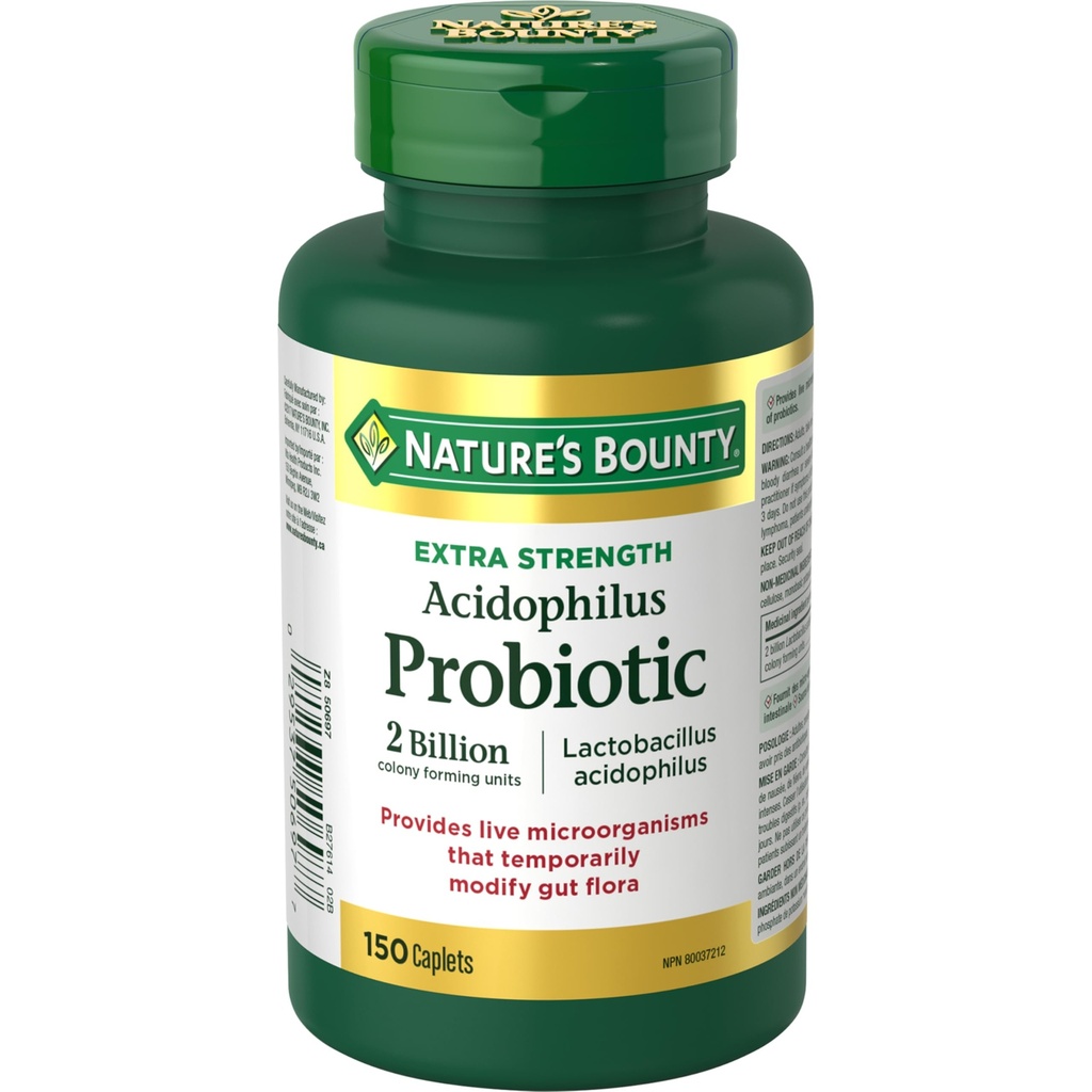 Bounty Acidophilus Probiotic 2 milijarda, 150 kapetov