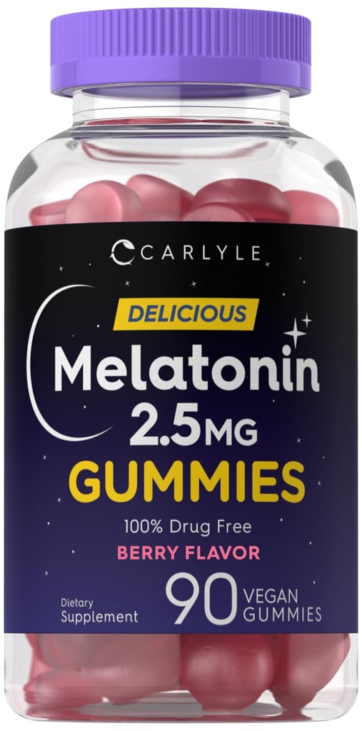 Carlyle Melatonin 2,5 mg Gumies 