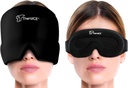 TheraICE Migraine Glavobol Relief Cap, Hot & Cold Therapy Hat, Migrena Relief Cap, Cool Gel Head Ovit, Glavobol Cap Ledeni paket Maska + Theraice Hladilni gel Relief Sleep Maska