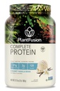 PlantFusion Complete Vegan Protein Powder - Protein Powder na osnovi rastlin z BCAA, Prebavne encime in Pea Protein - Keto, Gluten Free, Soy Free, Non-May, No Sladkor, Non-GMO - Vanilla Bean 2 lb