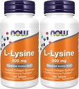 Zdaj dopolnila, L-lizin (L-lizin hidroklorid) 500 mg, aminokislina, 100 število (paket z 2)