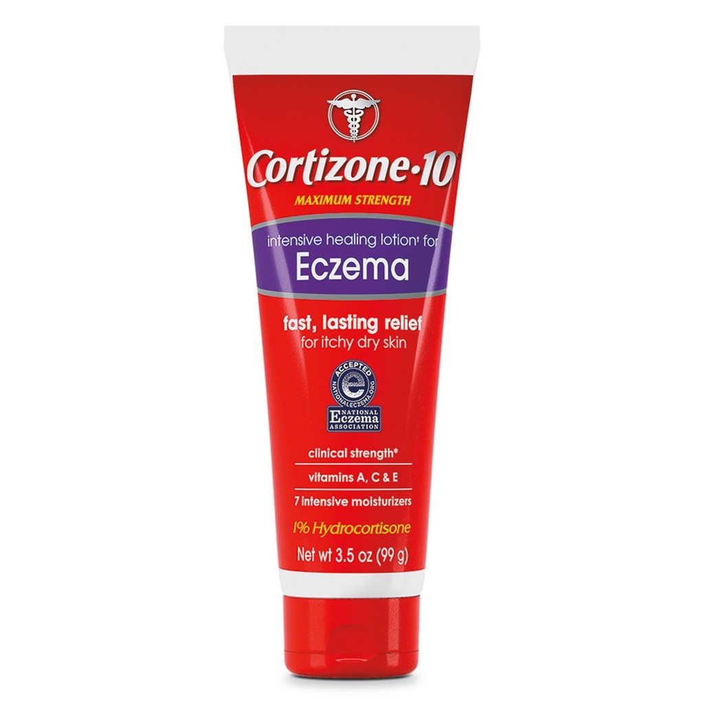 Kortizon 10 Največja jakost Intenzivno zdravljenje losjon za ekcem, 3,5 oz Pakiranje 1
