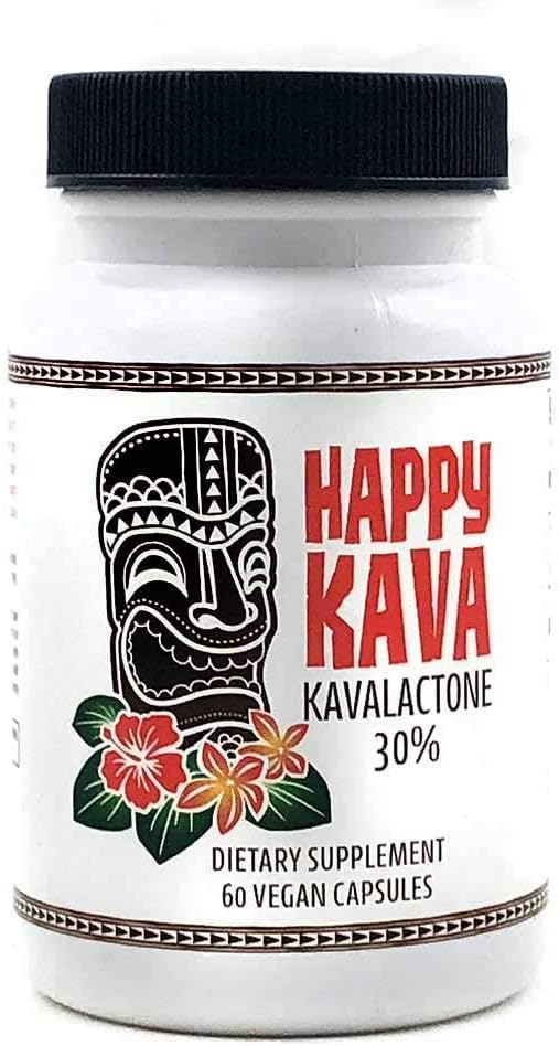 30% Kavalakton Kava Extract kapsule (60 kapsul)
