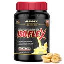 ALLMAX Nutrition ISOFLEX Whey Protein Isolate, Banana - 2 lb - 27 Gram proteinov na Scoop - Zero Fat & Sugar - 99% Laktoza brez glutena in soje - Približen 30 postrežbe