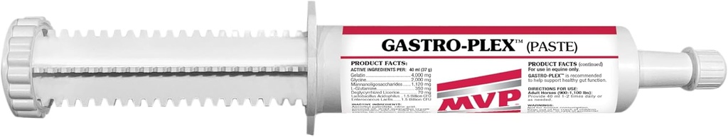 MVP Gastro-plex Paste 5-Pack (10 odmerkov) Gastric Stress Relief Paste za konje