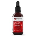 PROTOKOL ZA ŽIVLJENJSKO BILANCE - tekoči vitamin D-3 - podpira absorpcijo kalcija, zdravje kosti in zob ter delovanje imunskega sistema pri enostavnih kapljicah - 2 Fl oz (60 ml)