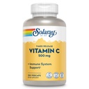SOLARAY Vitamin C 500mg, dvofazni čas izpust - Antioksidant in imunske podpore dodatek - Vitamin C z Rose HIPS in Acerola, Vegan, Gluten brezplačno, 60-dnevno garancijo, 250 Serving, 250 VegCaps