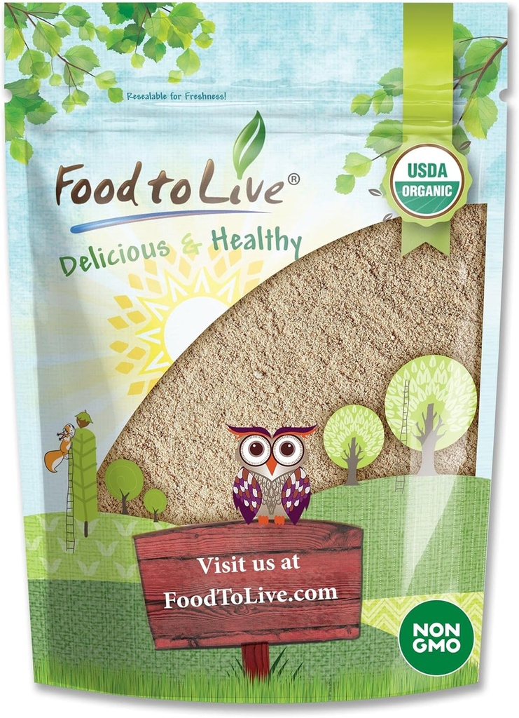 Hrana za živo organsko Ashwagandha Root Powder, 12 Ounces - Non-GMO, fino zmlet indijski ginseng, Pure, Raw, Vegan. Enostavno za Mix.
