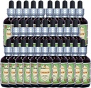 Yarrow (Achillea Millefolium) glicerit, organske posušene rože tekoči ekstrakt brez alkohola (Brand Name: HerbalTerra, Proudly Made in USA) 30x2 fl.oz (30x60 ml)