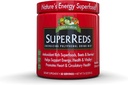 Vrt Zeleni Super rdeči Energiziranje polifenol Superživila, Antioksidanti, Powder Drink Mix, 30servings, 7,4 unča
