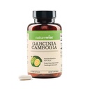 Naturewise Garcinia Cambogia - 60% izvleček koncentracije HCA, naravna podpora za telesne cilje in energijske ravni - Veganska, ne-GMO, Gluten brez - 90 kapsul[1-3 mesec dobave]
