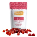 B12 Gummy Vitamini - 1500 mcg Vitamin B12 Gumiji za odrasle in otroke - pomaga pri energiji, Presnova, Podpora kostnega živca - Raspberry Flavor - 60 Count - 60 Day Supply