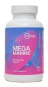 Microbiome Labs MegaMarine Omega 3 ribje olje dopolnila - Gut-specific EPA DHA Omega 3 dodatek z DPA za Gut Health - Podpora Imune & Gut Barrier funkcijo (60 Softgels)