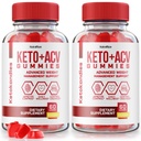 NutraRize (paket 2 KetoKandies Keto+ACV Gumiji za hujšanje, maksimalna moč dodatek, Keto Kandies Mnenja (120 Gummies)