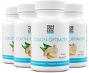 Da, lahko! Probiotiki Colon Optimizer dodatek - Gut Health and Stomach dodatek za moške in ženske, Organic Probiotics z ingver in pepermint za prebavno zdravje, 30 kapsul - 4 pakiranje