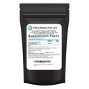 Predpisano za življenje aktiviran Charcoal prahu, kokosovo školjko Charcoal Ultra Fine Husk Hrana stopnja prahu (8 oz)