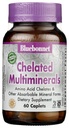 Bluebonnet Nutrition Visoka vsebnost keliranih multimineralov, Albion keliranih mineralov, brez soje, Gluten-free, Non-GMO, Kosher Certified, Dairy-free, 60 Caplets, 20 Servings