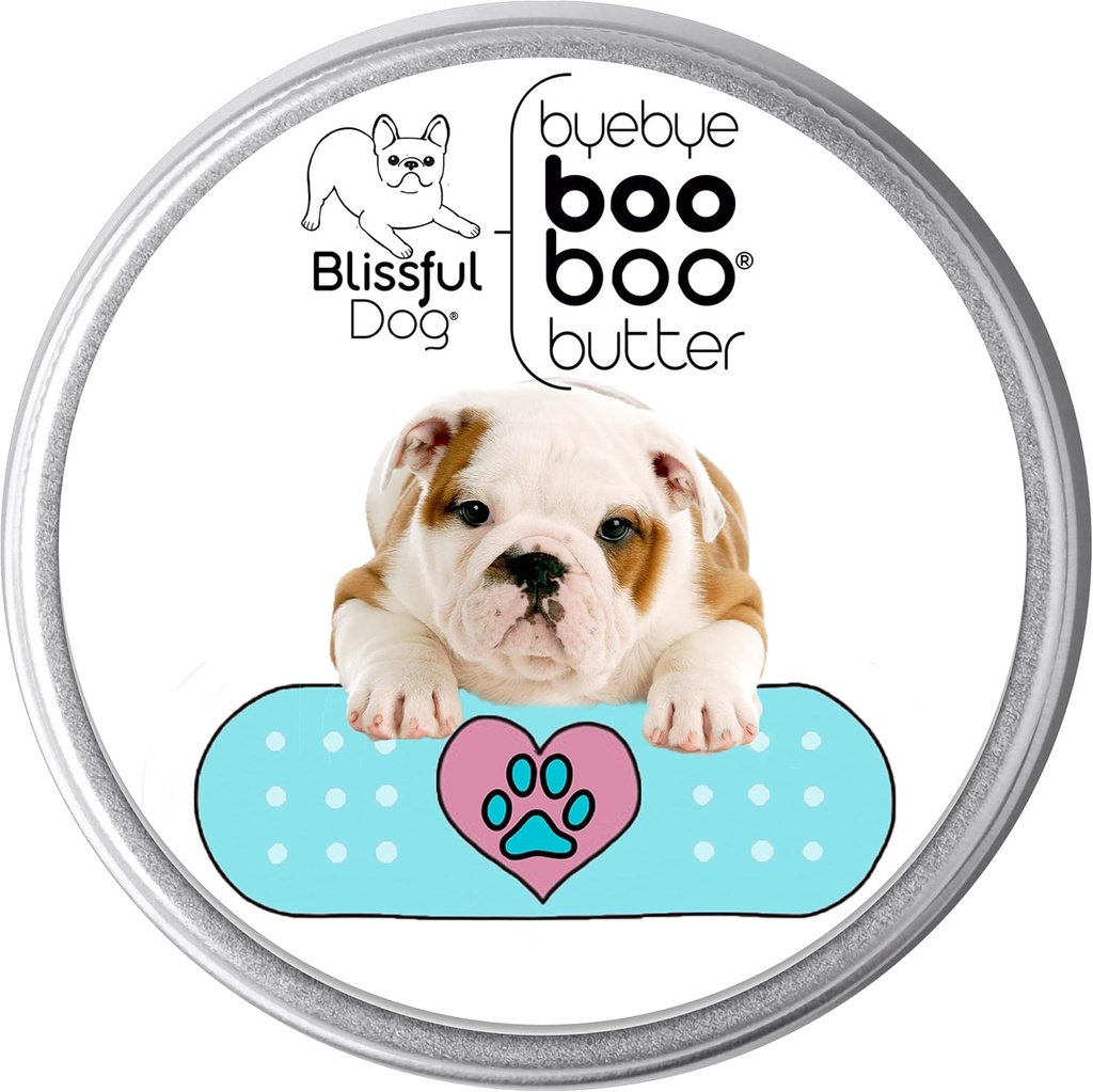 Blisk pes 2 oz TIN Bulldog Booboo maslo