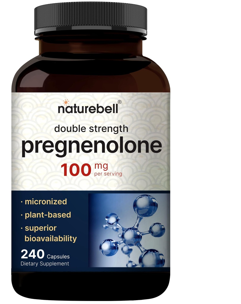 Pregnenolone 100mg, 240 Kapsule 