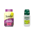 Senokot Prehranska dopolnila Laksative Gumies, Naravni izvleček Senna, Nežen & Dulcolax Liquid Laxative, Stimulant Free Laxative za udobno Relief, Cherry Flavor, 12 oz.