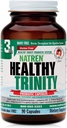 Natren Health Trinity Probiotics dopolnilo - 90 Mlečni in Gluten brezplačno gel kapsule - Izboljšati črevo in prebavne motnje zdravje, 30 milijard CFU - Lactobacillus Acidophilus, Bifidobacterium, Bulgarik