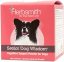 Herbsmith Senior Dog Wisdom – Dog Dementia Supplement – DHA za senior Dog Brain Health - Senior Supplement za pse- 150g