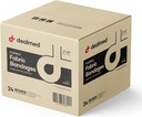 Deljeni sterilni fleksibilni tkanine Lepljivi trakovi – 1x3 Inch – 100/Box - 24 Škatle - Vdihljiva prvo pomoč Strip Pack - mehko raztezanje Rane obliž za medicinske, nujne komplete in klinika