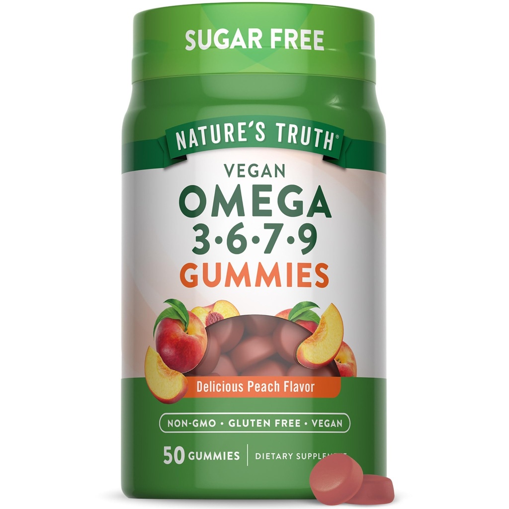 Resnica narave Vegan Omega 3679 Gumies 