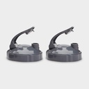 NutriBullet Flip Top To-Go Lid (sklop 2),Grey, .25 Lbs