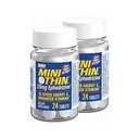 Porazdelitev DBI - MiniThin - 2-Way 25 mg Ephedrizin 24ct steklenička - 2 pakiranji