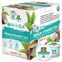 SOLLO Moč možganov Organski zeleni čaji s MCT, Acai & Essential prehrana, Nootropic Brain Booster- Izboljša spomin in fokus Združljiv z 2,0 K-Cup Keurig Brewers, 24 Ct