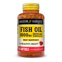 Mason Vitamins Fish Oil 1000 Mg Omega-3 Softgels, 60 Count