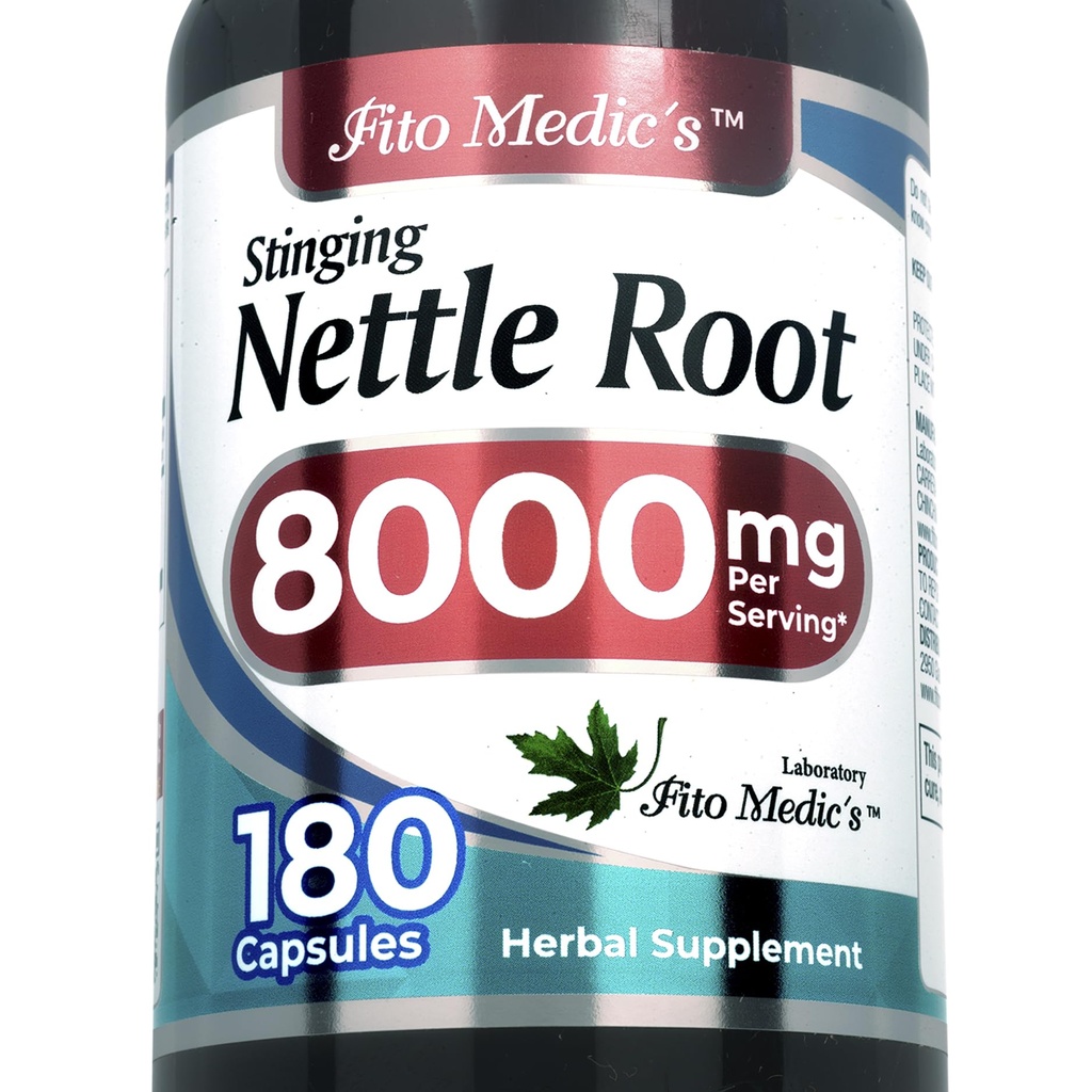 FITO MEDIC'S Lab - Sting Nettle Root, 180 Kapsule - zbadanje kopriva - Pure Extract, ortiga.