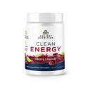 Ancient Nutrition Clean Energy Powder, Cherry Limeade, podpira zdravo energijo in kognitivno zdravje, spodbuja mentalno budnost in osredotočenost, 30 Služi