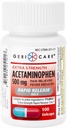 Gericare Extra Strength Acetaminofen 500mg Gelkaps hitro sproščanje, Pain Relief 100 Število (Pack of 1)